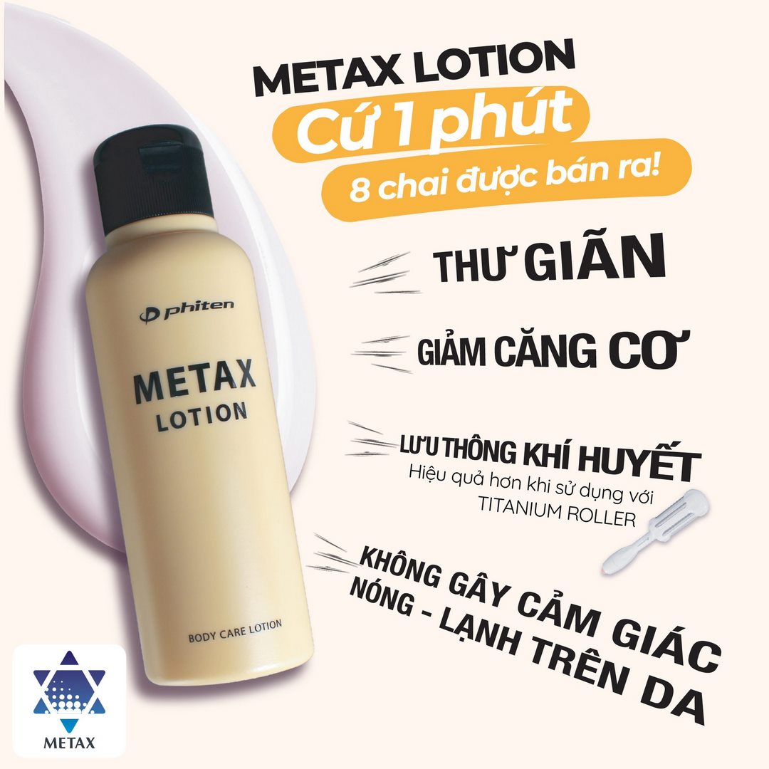 Dưỡng thể thư giãn Phiten Metax Lotion - Nhà Phân Phối Độc Quyền Phiten tại  Việt Nam