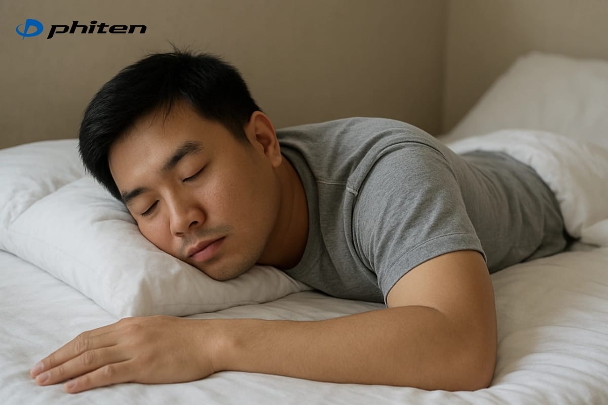 ngủ sai tư thế gây tê tay chân