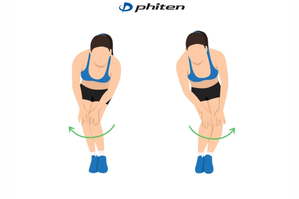 bài tập xoay gối khi chơi pickleball