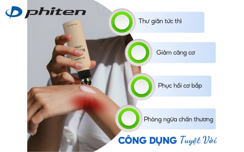 metax lotion massage đầu gối