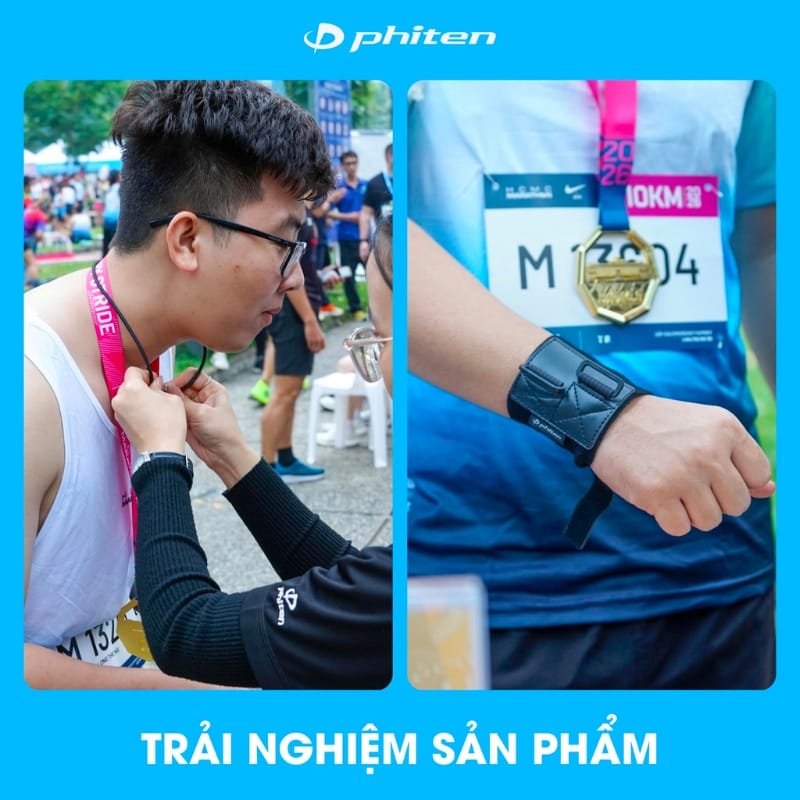 trải nghiệm sản phẩm phiten