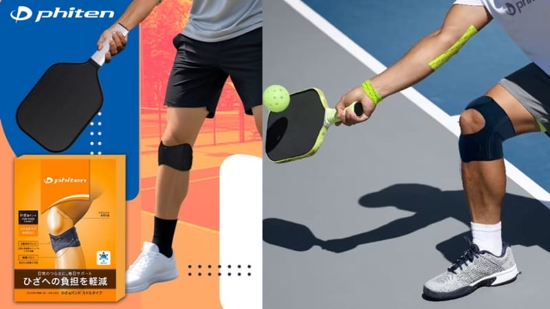 đai đầu gối chơi pickleball