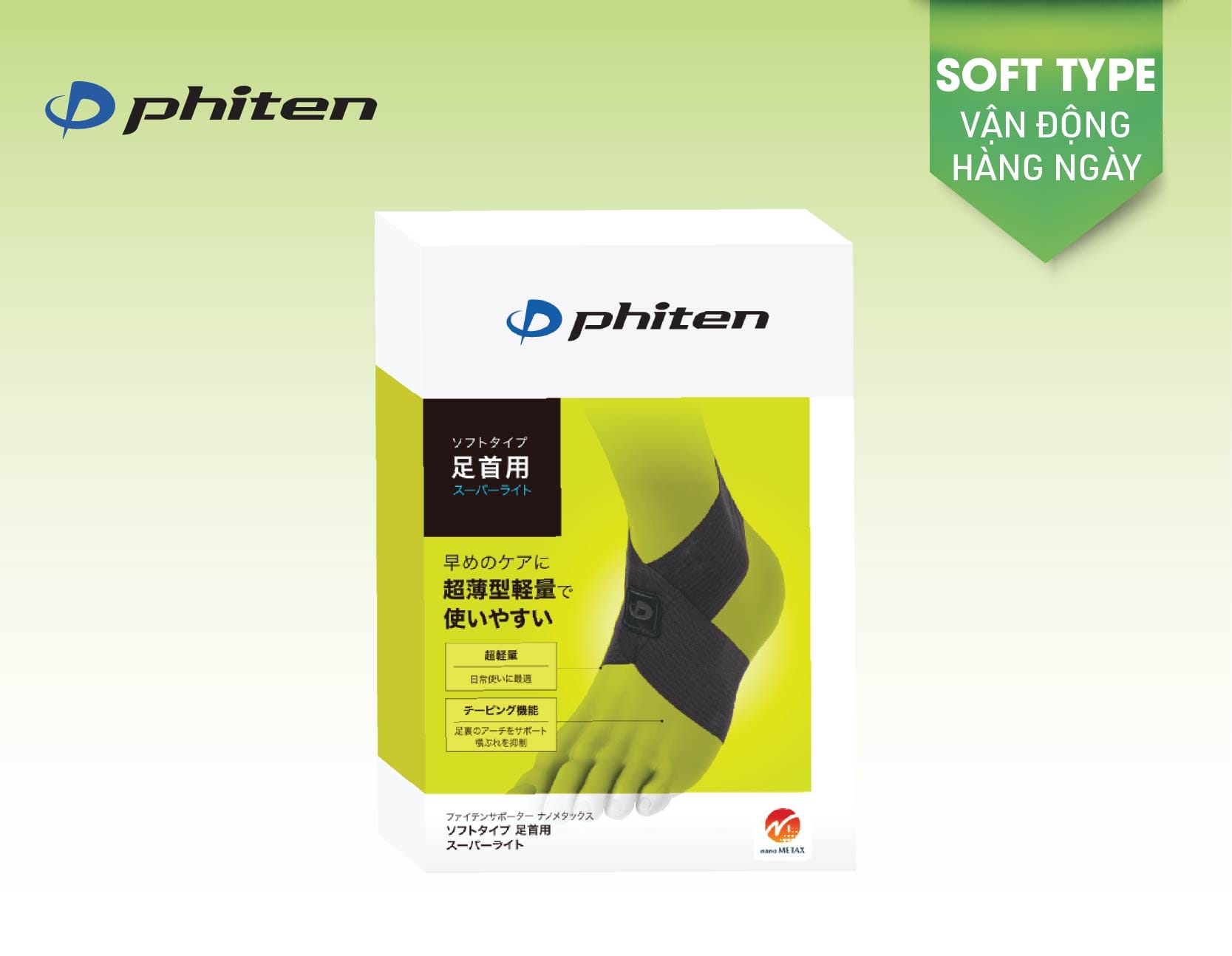 đai cổ chân loại super light