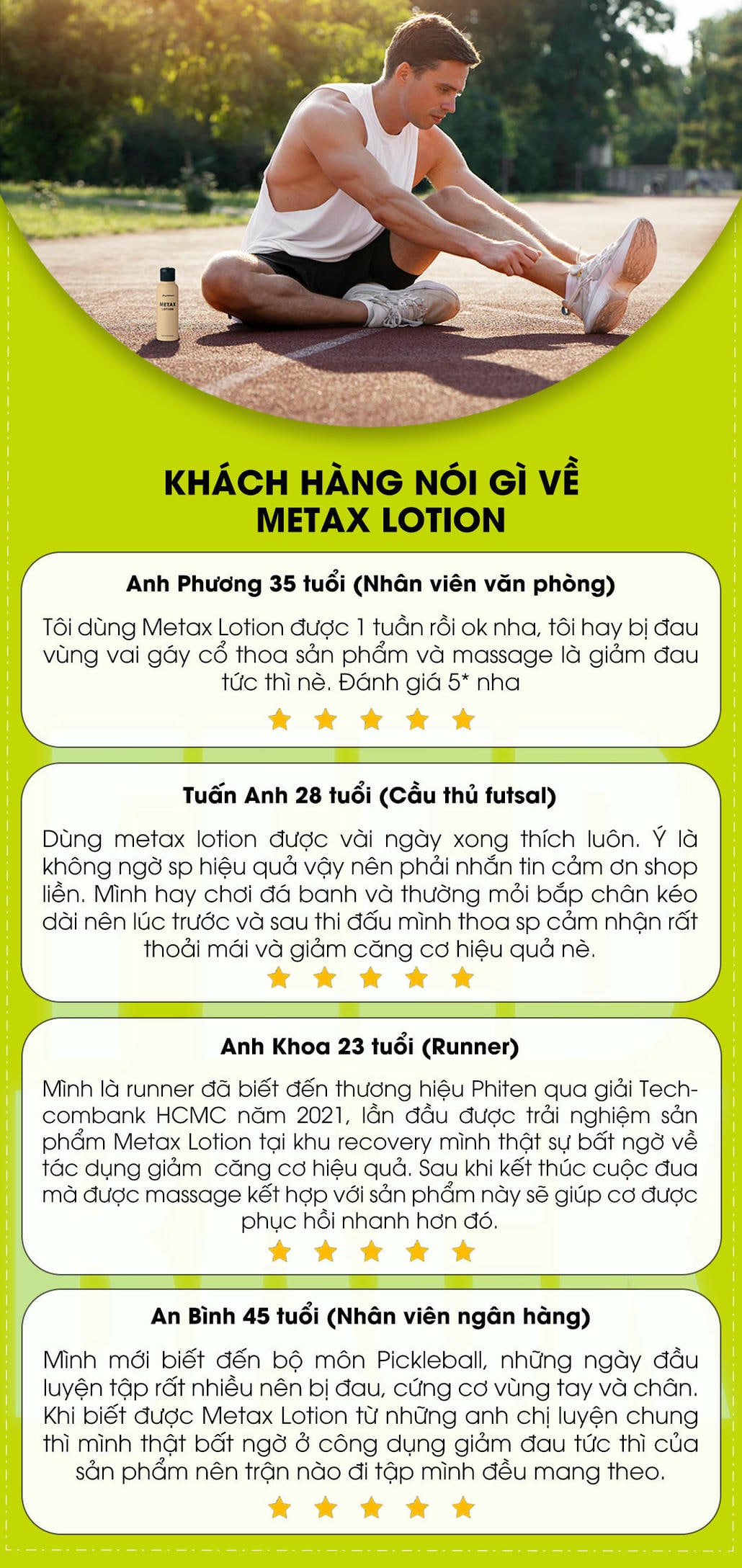 phiten metax massage lotion giúp cơ thể thư giãn ngay lập tức