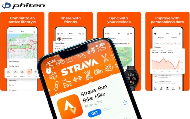 App chạy bộ miễn phí Strava