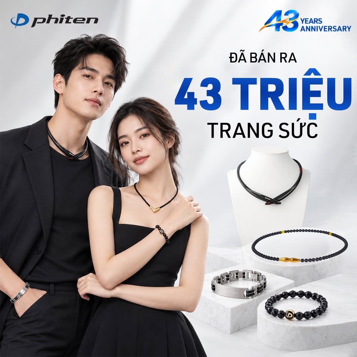vòng cổ phiten công nghệ nhật bản