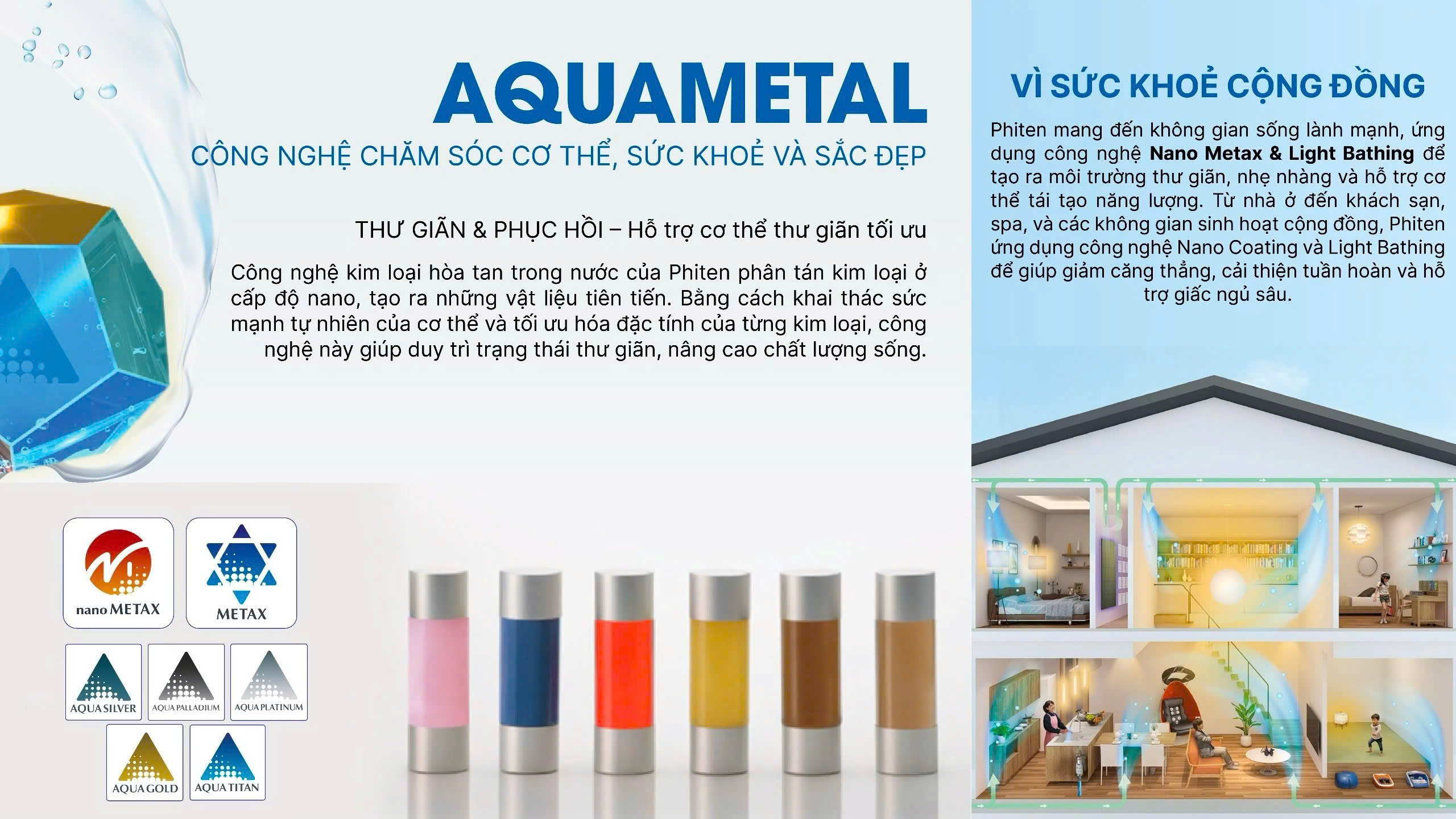 Các sản phẩm của Phiten hướng đến sức khỏe cộng đồng (Ảnh: BTC).