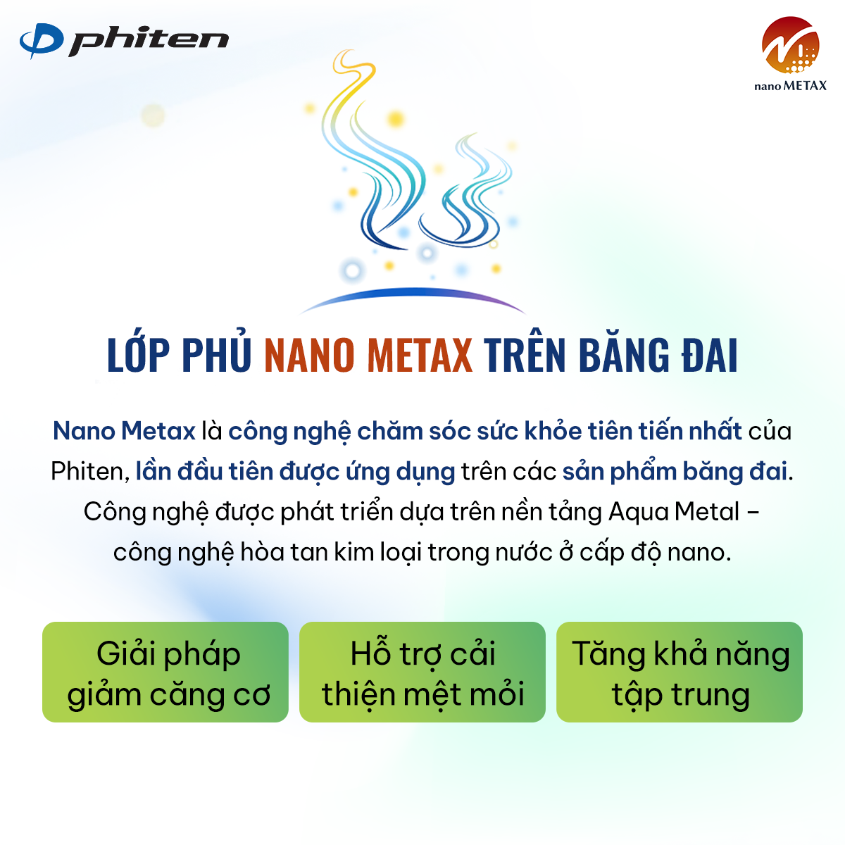 Phiten Supporter nano METAX