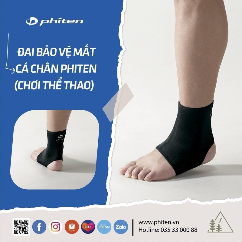 Sử dụng đai bảo vệ cổ chân