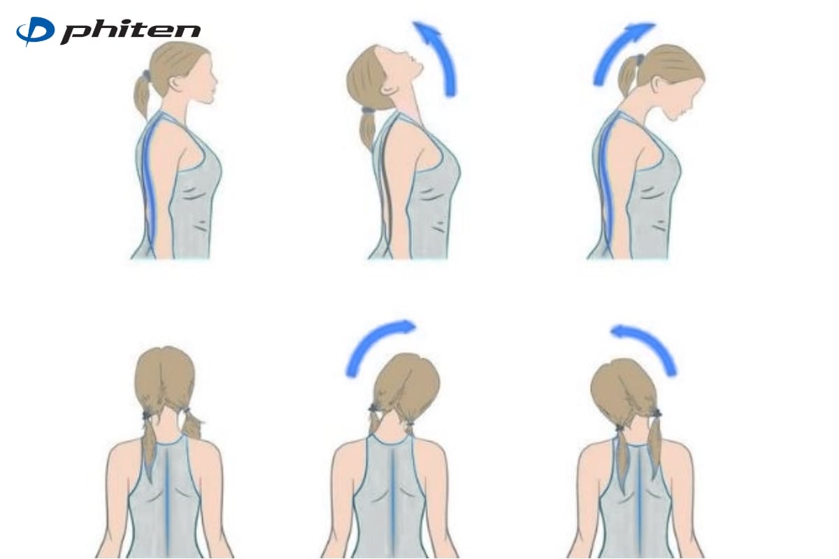 Bài tập xoay cổ giảm căng cứng vùng cổ vai gáy