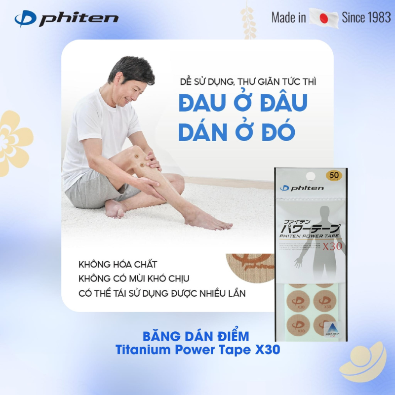 băng dán điểm thư giãn cơ