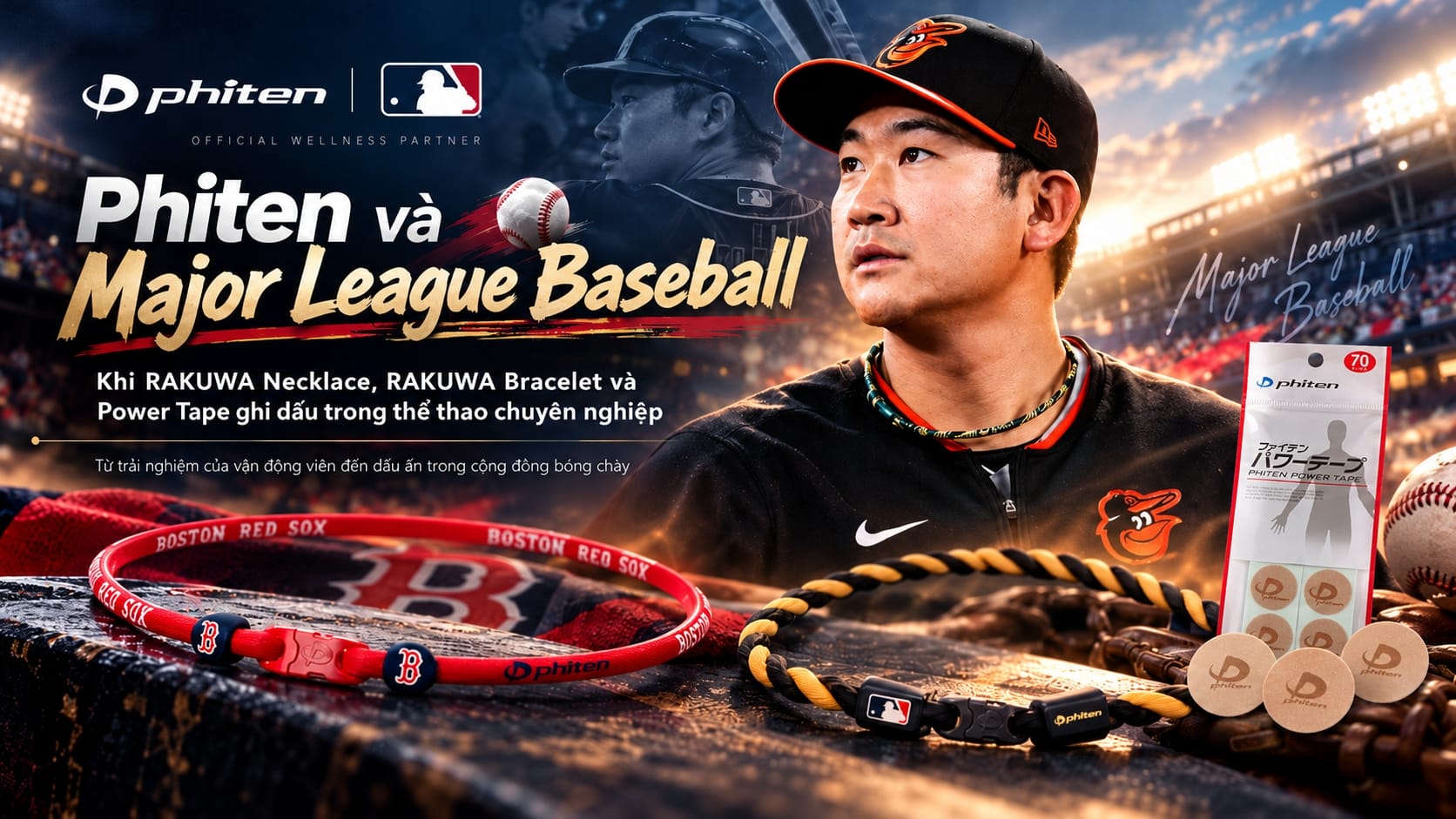 phiten và mlb
