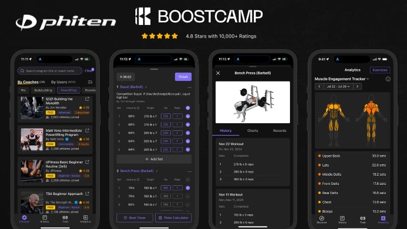 Boostcamp app tập gym