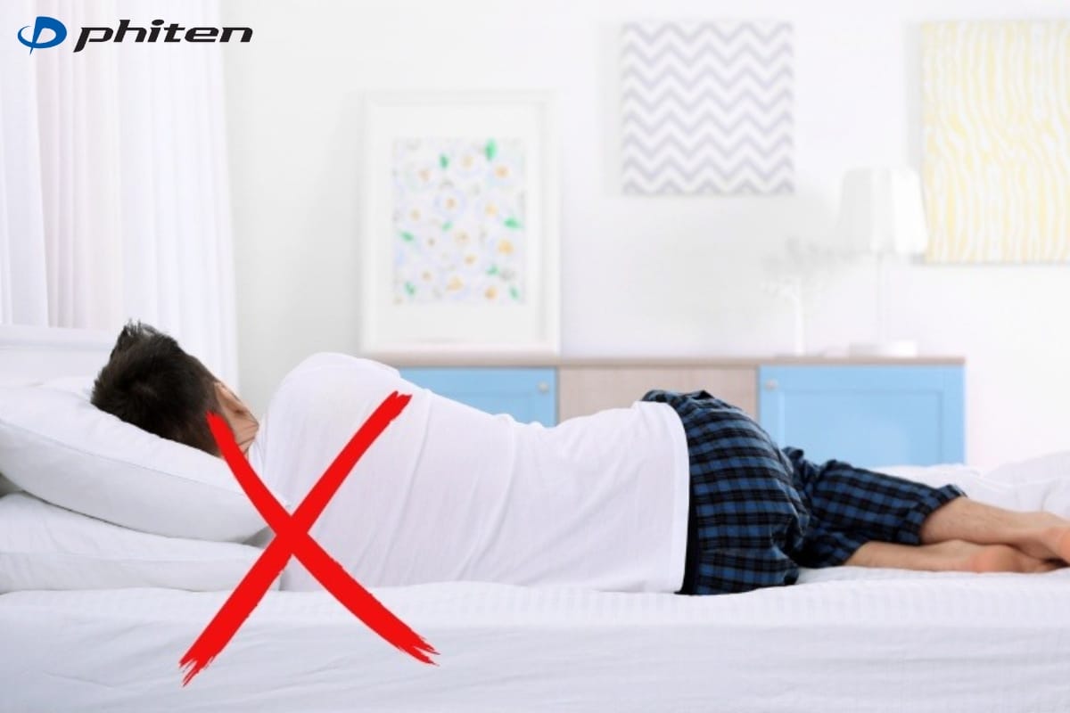 tư thế ngủ ảnh hưởng đến cột sống