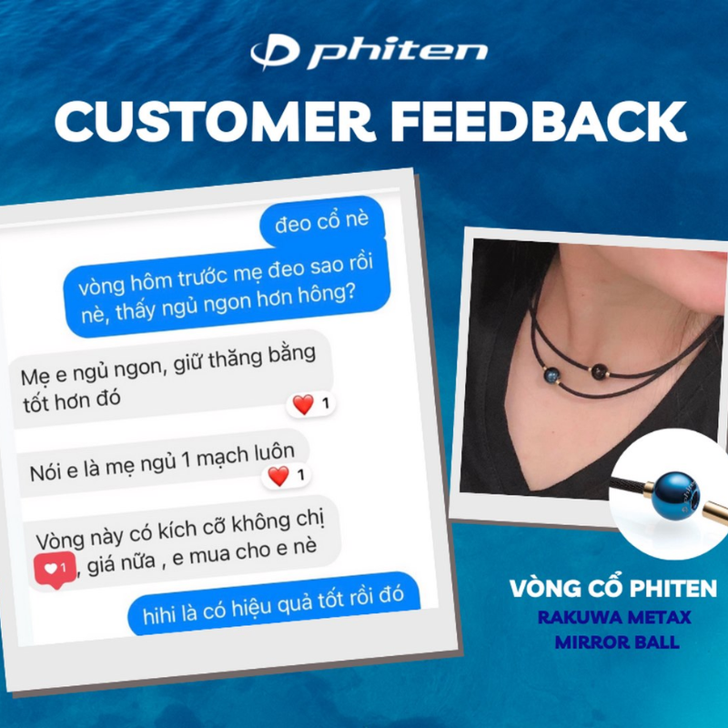phản hồi khách hàng về vòng phiten