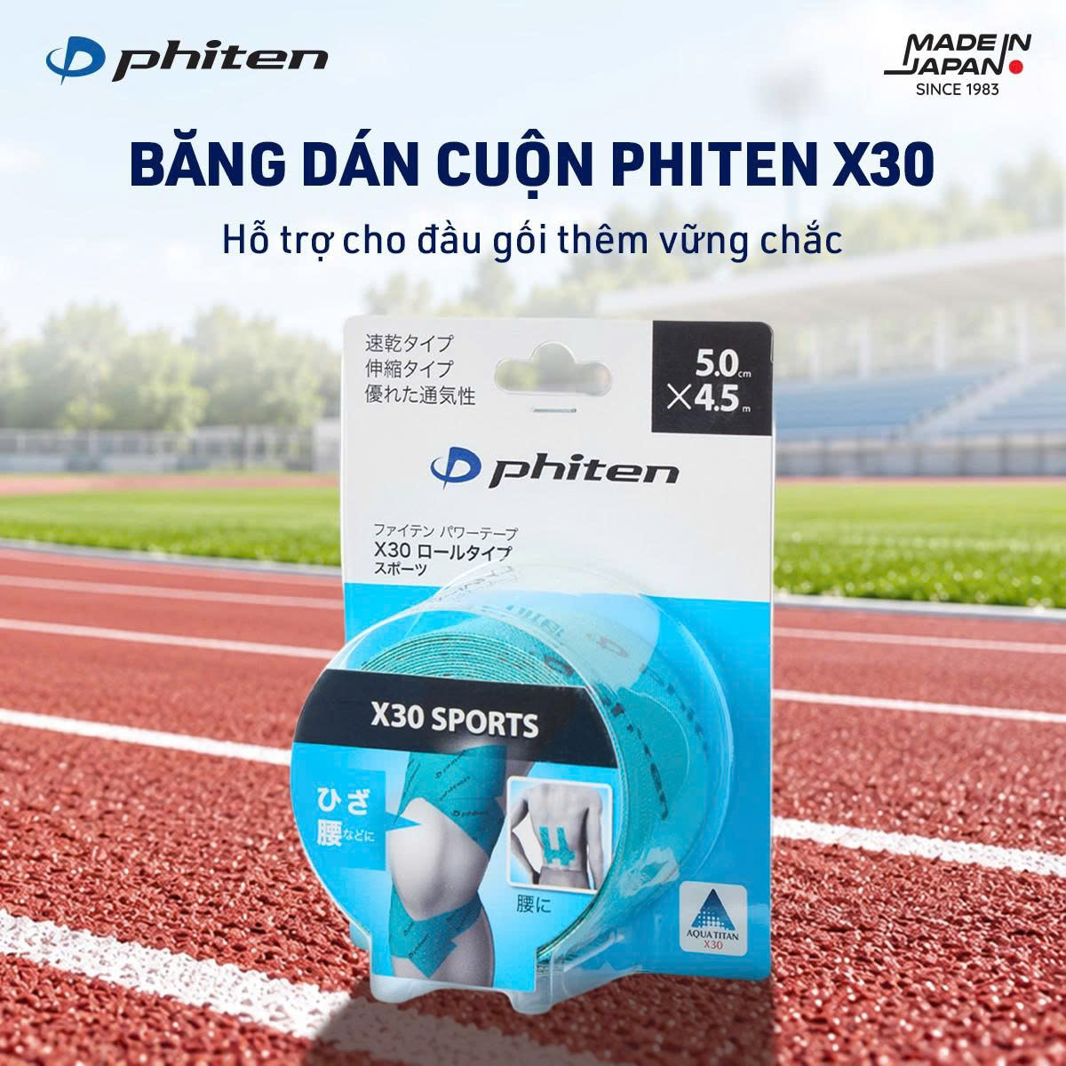 băng dán cơ phiten hỗ trợ vận động