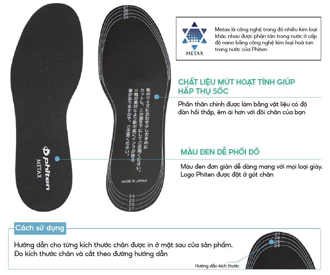 lót giày giảm đau