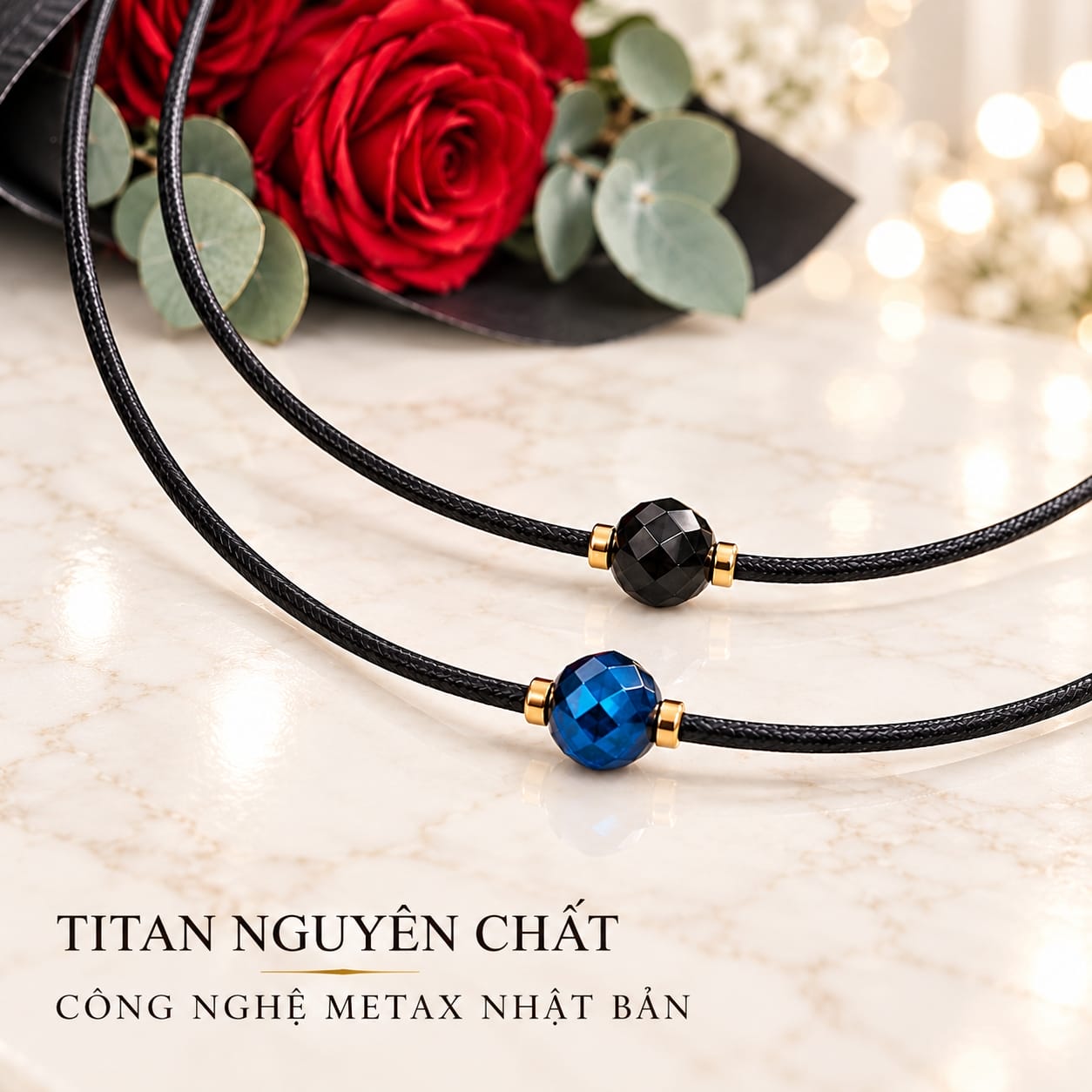 Vòng cổ phiten metax sang trọng