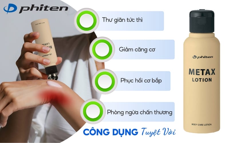 metax massage lotion thư giãn ngay lập tức