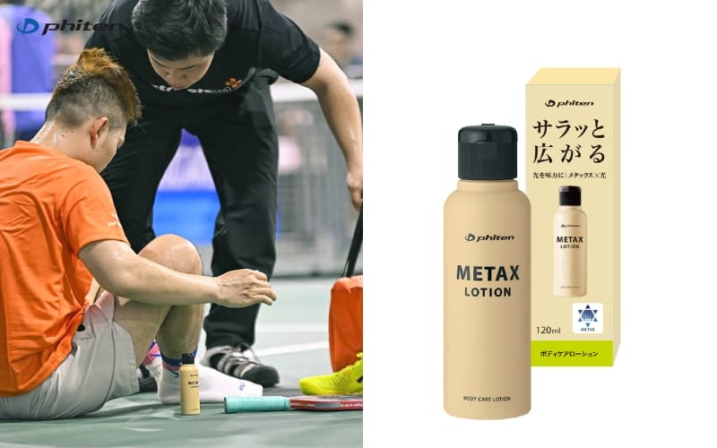 sử dụng lotion thư giãn cơ bắp khi chơi pickleball