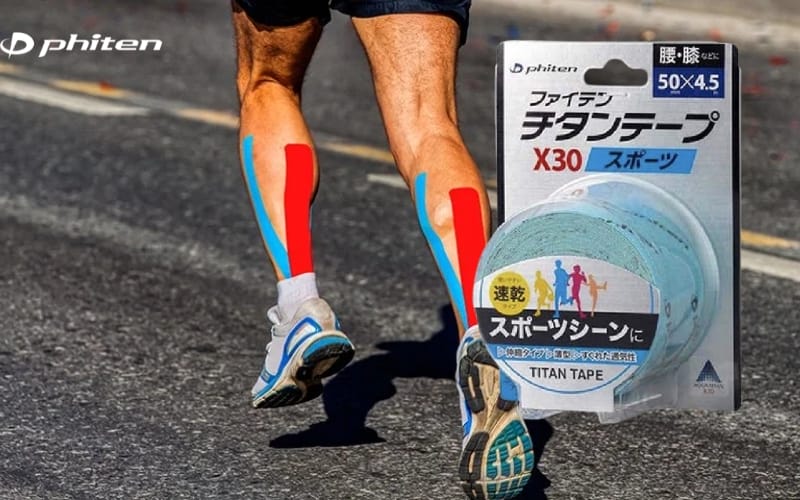 sử dụng băng dán cơ chạy long run