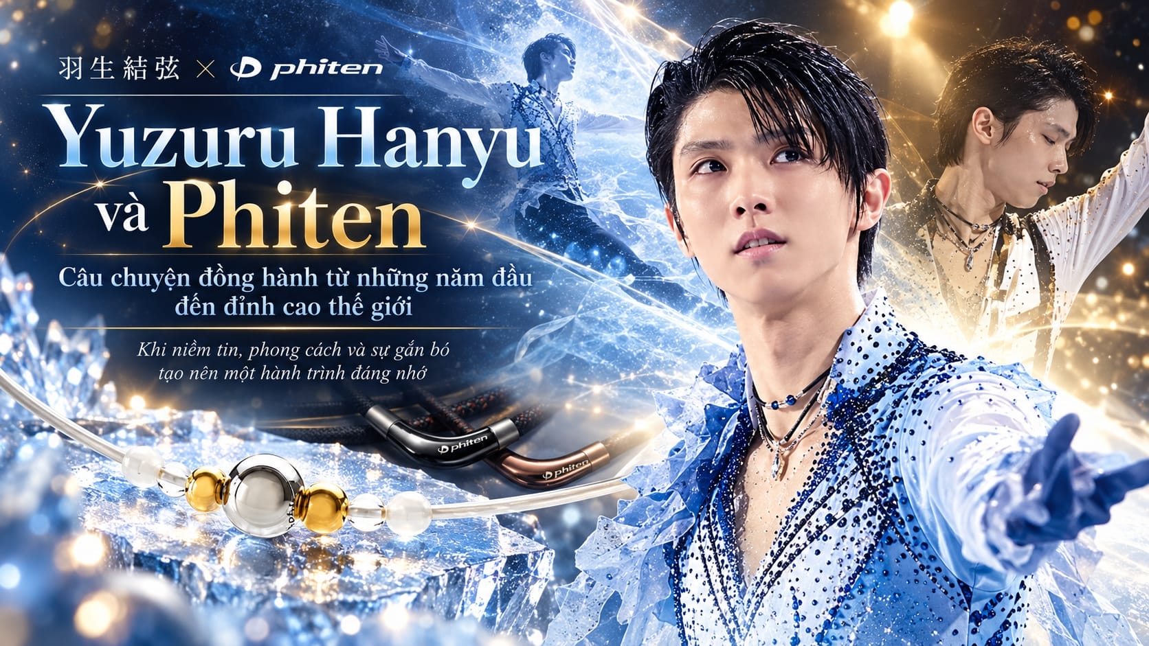 Yuzuru Hanyu và Phiten