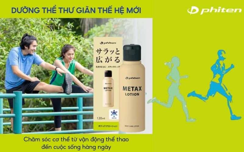 dưỡng thể thư giãn metax lotion