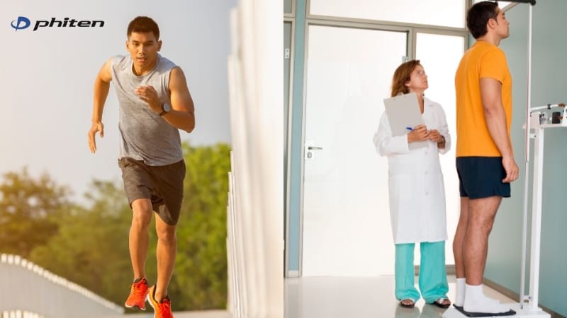 chạy bộ tăng chiều cao